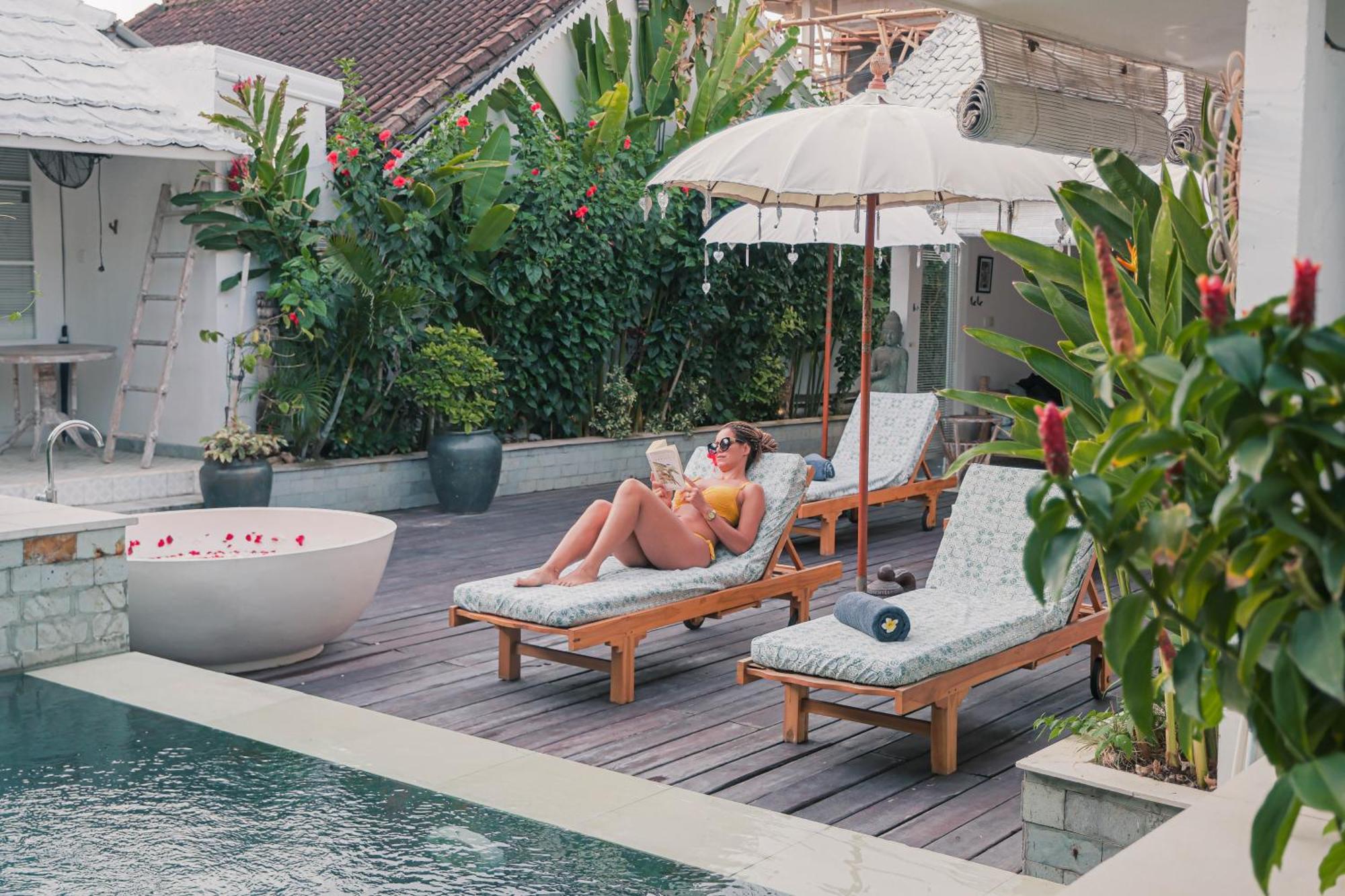 Villa Bella Seseh, 3-Br With Private Pool 坎古 外观 照片