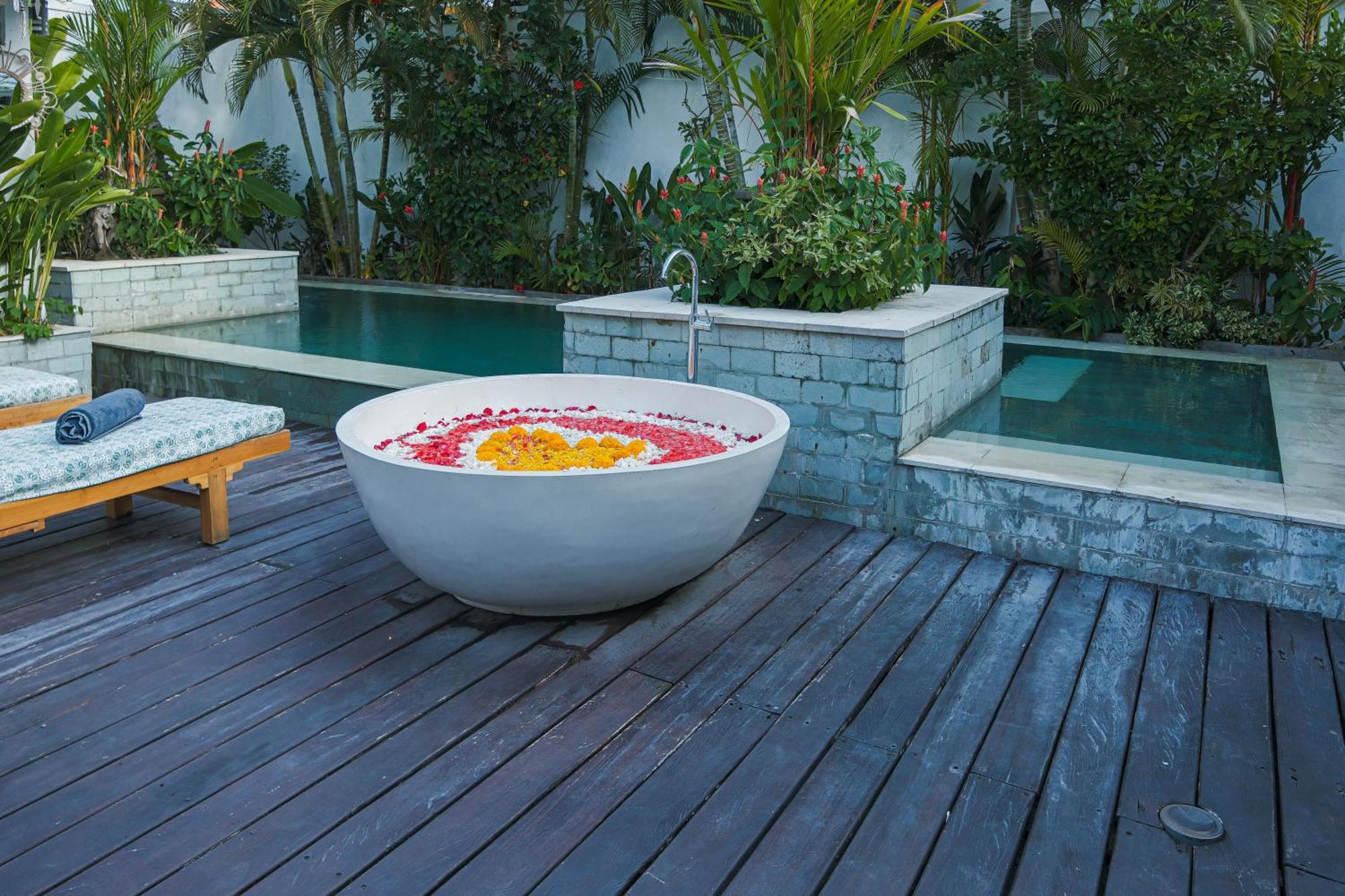 Villa Bella Seseh, 3-Br With Private Pool 坎古 外观 照片